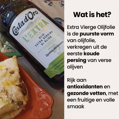 Authentieke Extra Vierge Olijfolie 3 Liter Rijk aan antioxidanten en gezonde vetten