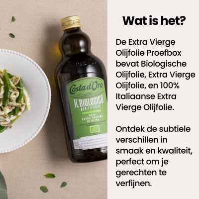 Authentieke Extra Vierge Olijfolie Proefbox 3000ml Perfect voor proeven en variëren