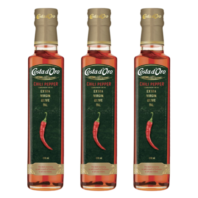 Chili Olivenöl Vorteilspaket – 750ml Scharfes Olivenöl